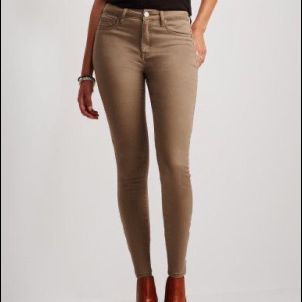 Aeropostale Light Brown High Rise Jegging